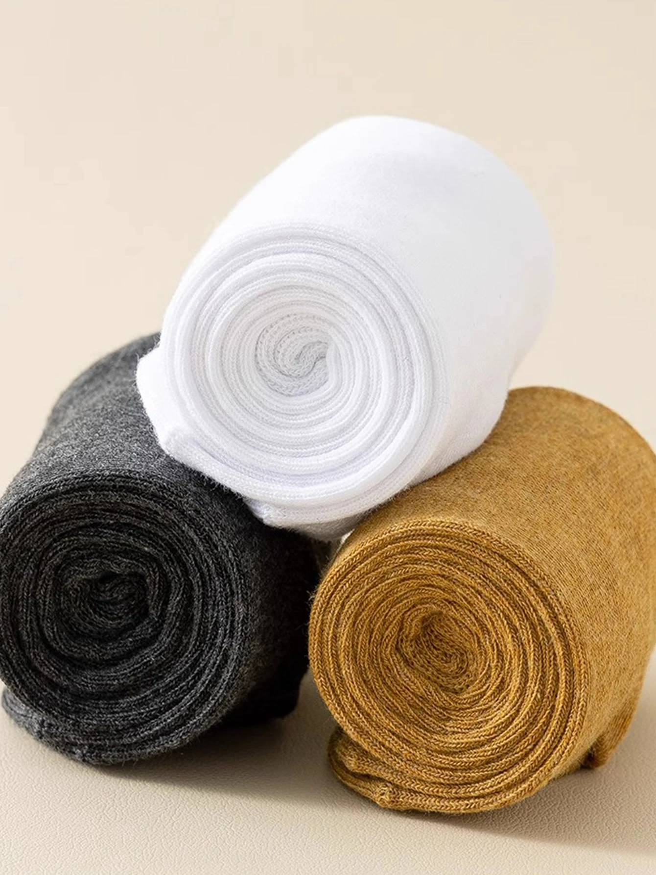 Женские осенние и зимние мягкие толстые меховые короткие носки, морозостойкие и теплые длинные носки-трубочки, студенческие гольфы в корейском стиле