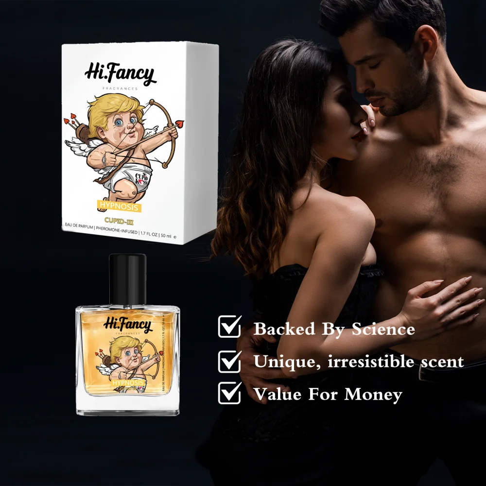 Cupidos Hi.FANCY Sensual Feromônio Colônia 12H Elegância Duradoura E Sedutora Homens Perfumes perfume de feromônio