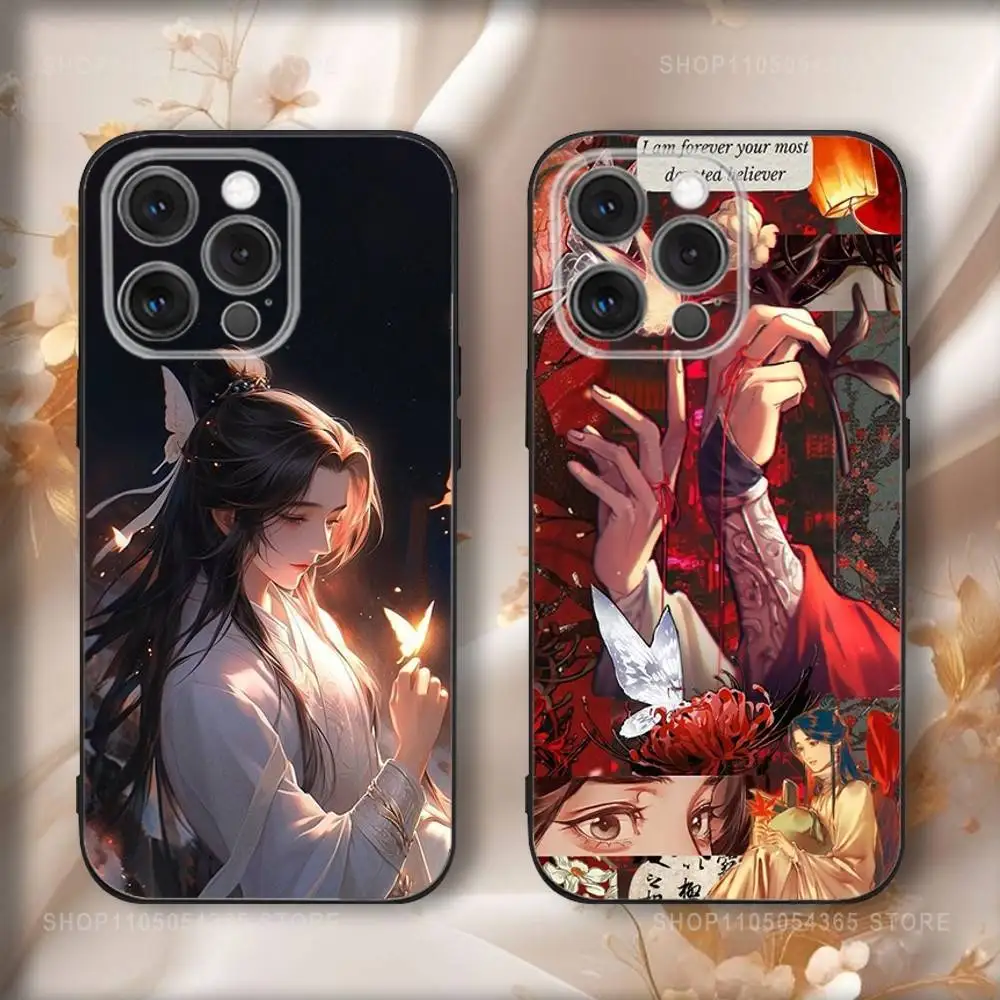 

H-Heavens Official B-Blessing Phone Case For iPhone 17,16,15,14,13,12,11,Pro,Max,Plus,Air,X,XS,XR,SE,8,7,Mini,Soft Black Funda