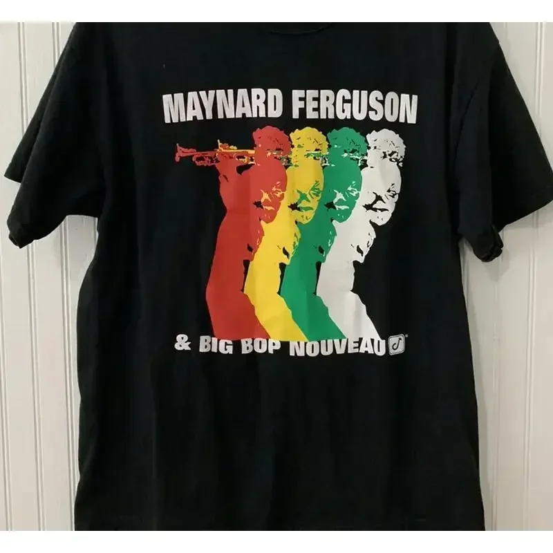 Maynard Ferguson black memory T shirt short sleeve S to 5Xl
