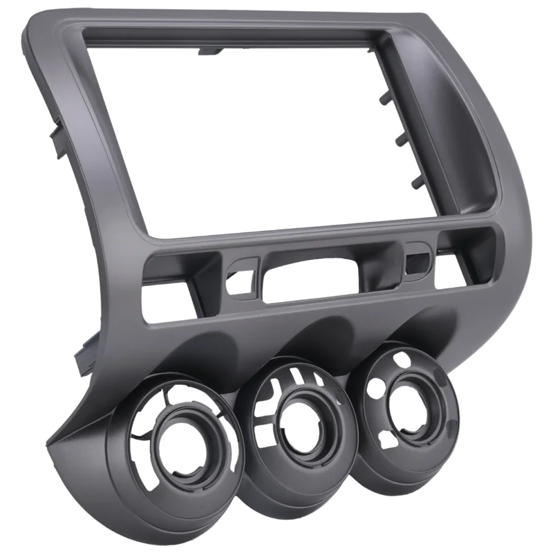 

A95E-Car Radio Fascia Parts For Honda Fit Jazz City LHD One Din Dvd Stereo Cd Panel Mount Installation Trim Kit Frame Bezel