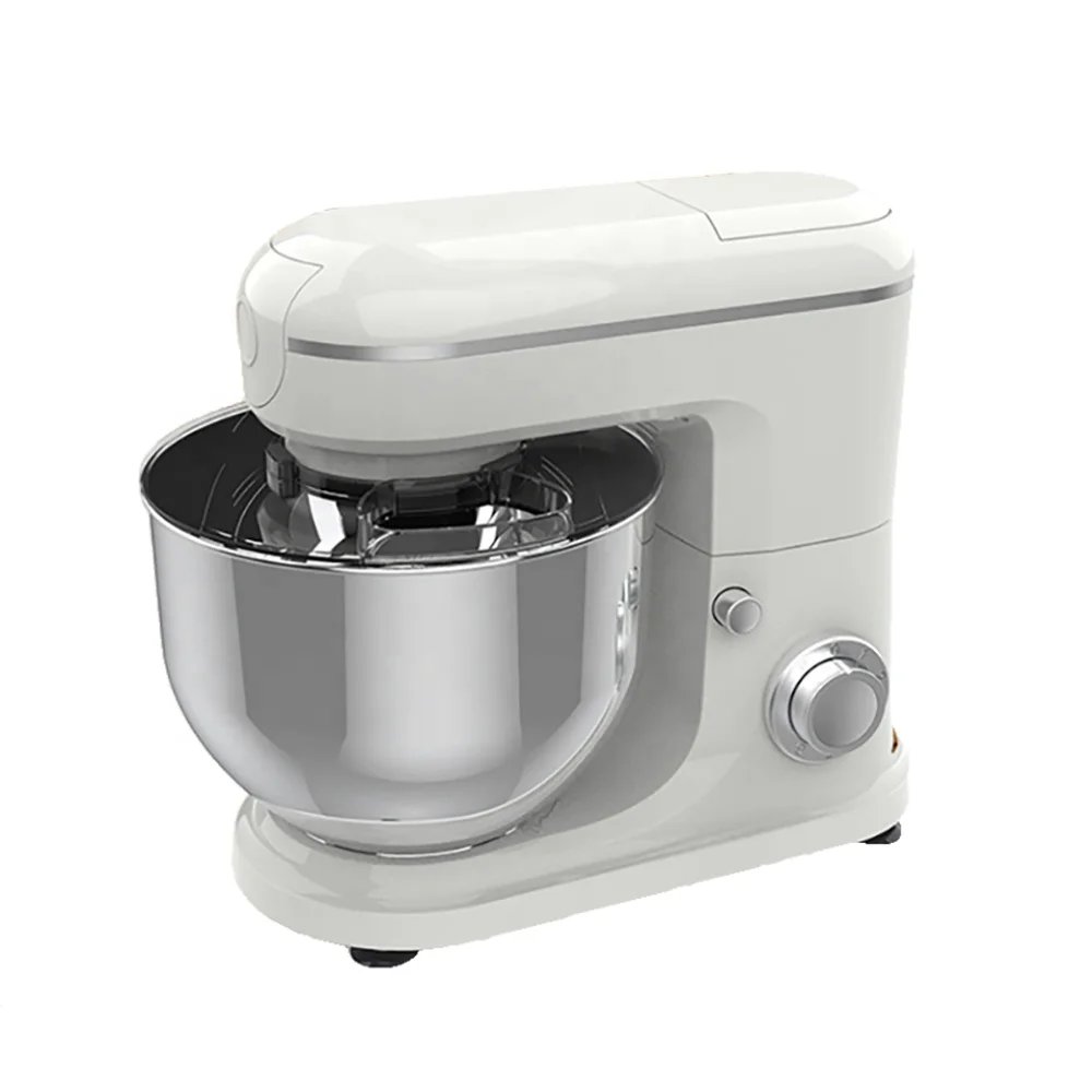 Professional 1500W 6-Speed High Torque  Rapid Heat Dissipation Splash-Proof Lid Corrosion-Resistant Electric Food Stand Mixer
