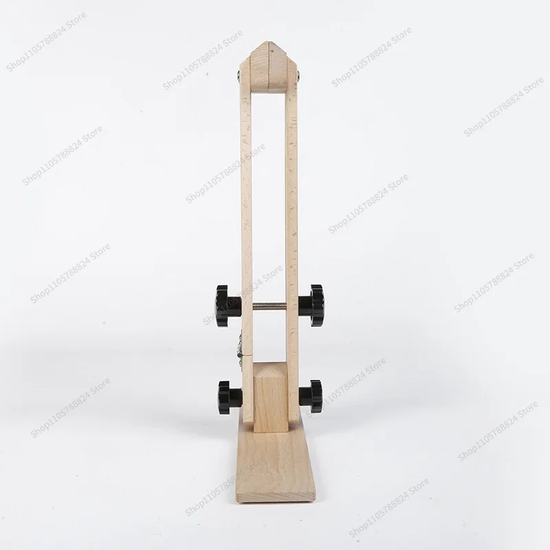 For leather tools, hand-sewn wooden clip stitching, fixed second generation beech wooden frame, adjustable 180 degrees upright