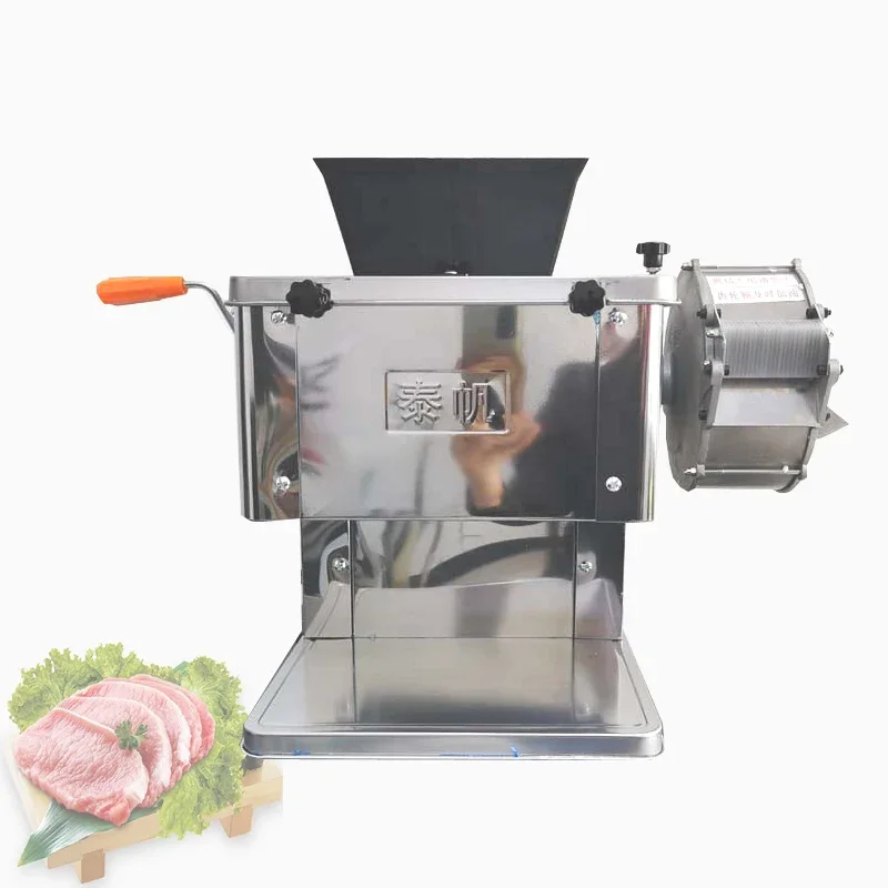 Sell Desktop Meat Cutter Machine Knife Set Detachable Shredded Diced Machine Commercial Meat Slicer