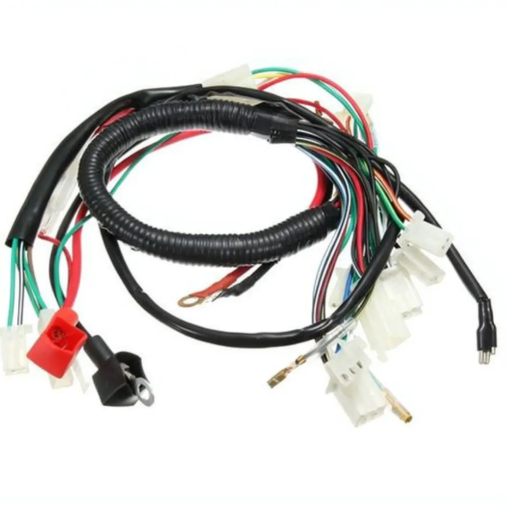 Vehicle Wiring Harness For 50cc 70cc 90cc 110cc Off Road Pit Bike ATV Electrical Parts Repair Tool Circuit Replacement Assembly