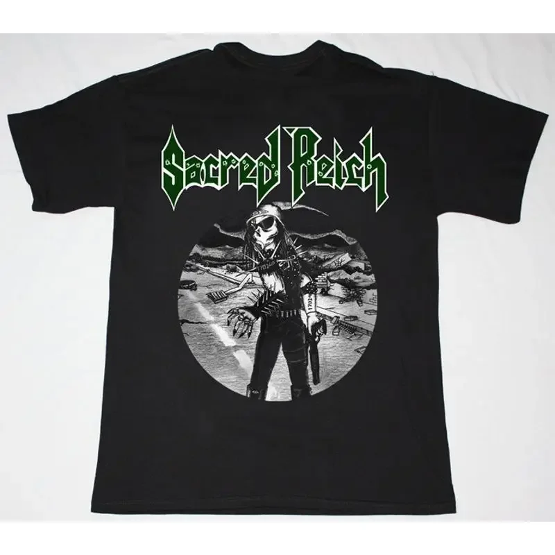 Rare Sacred Reich Black Cotton All Size T Shirt For Fan Pp1503