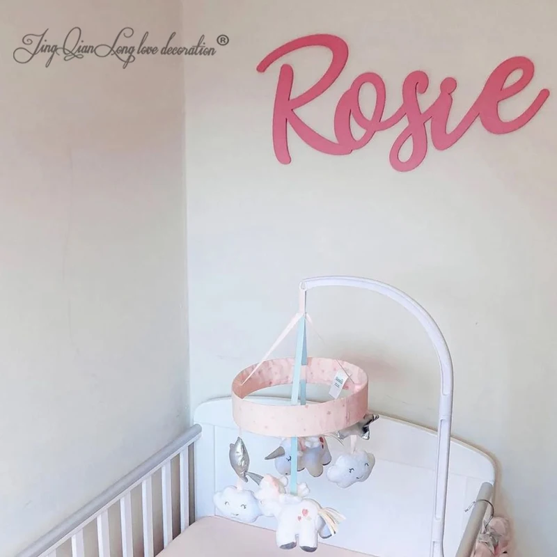 Custom Wooden Name Sign SCRIBB - đánh giá và giá Baby Nursery Name Letters