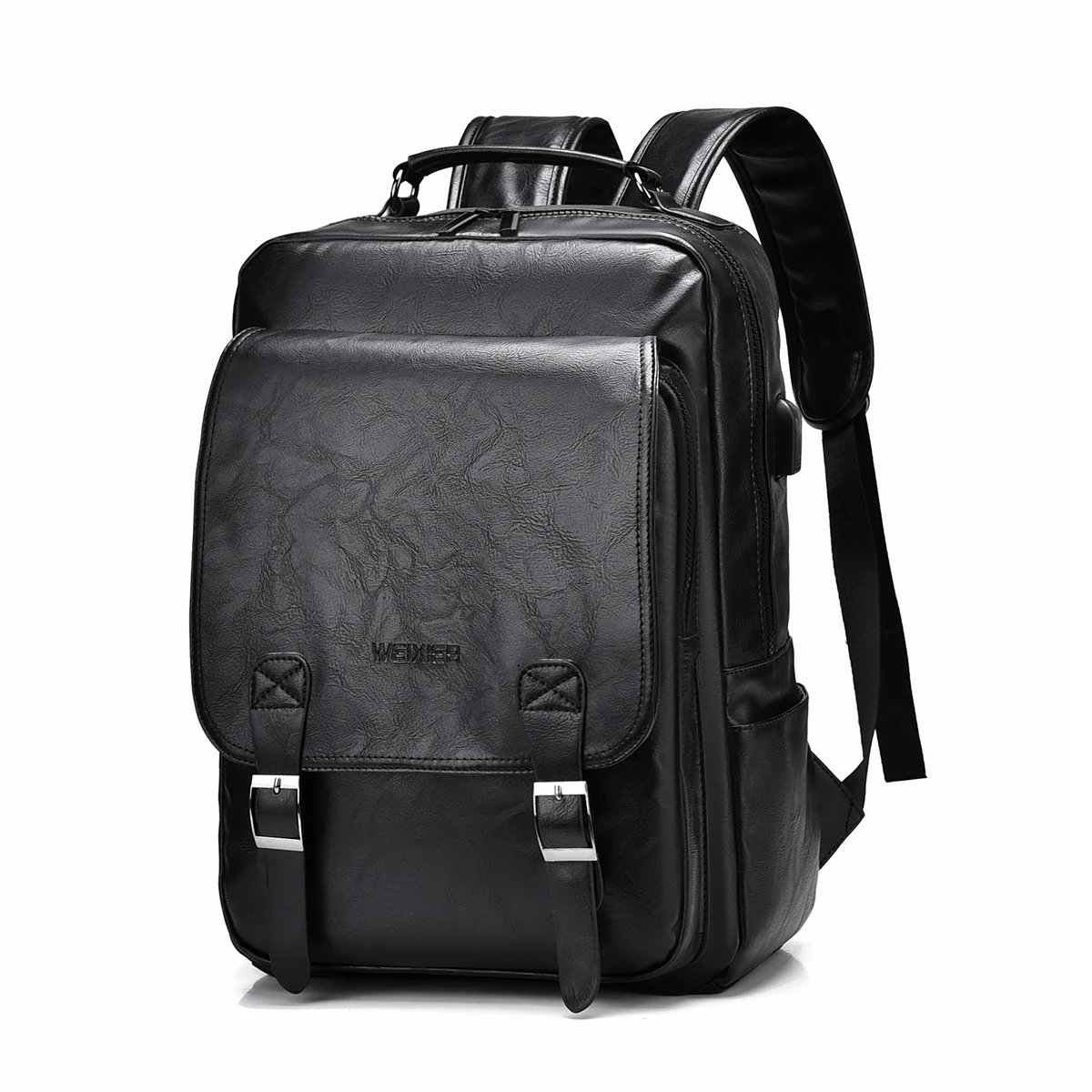 black leather nappy backpack Diaper Bag Backpack  Black 1 / Yes Please