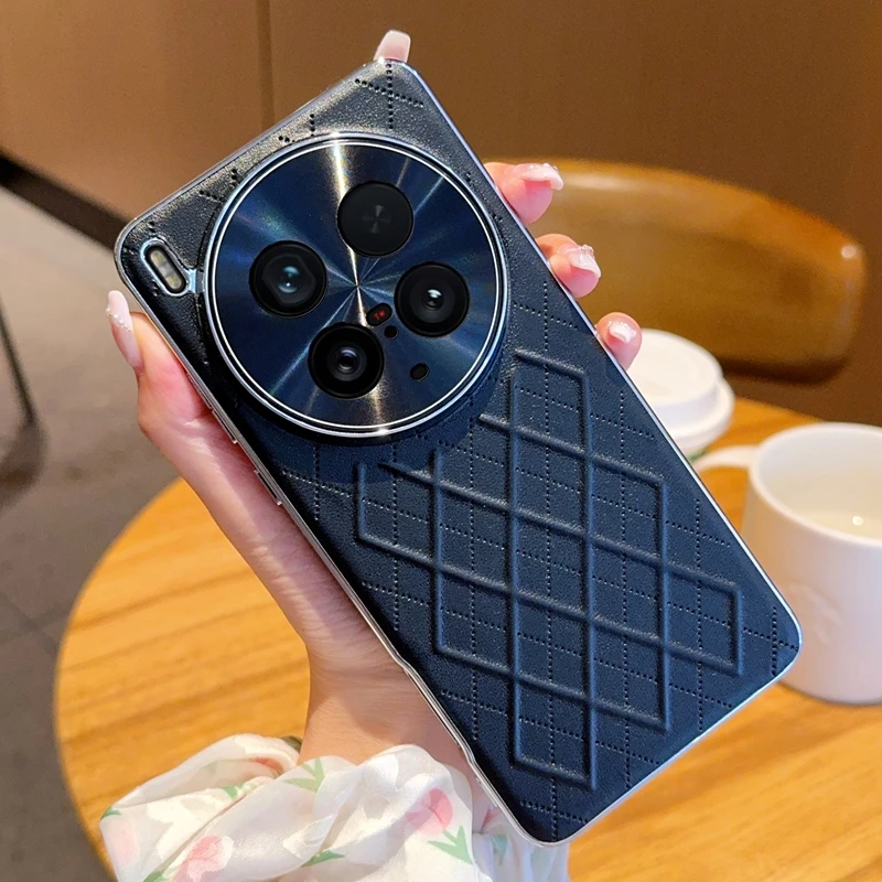 Чехол в рамке с призматическим покрытием для VIVO X200 Ultra Pro Mini X200S X100 Ultra Pro X100S, тонкий защитный жесткий чехол для объектива камеры