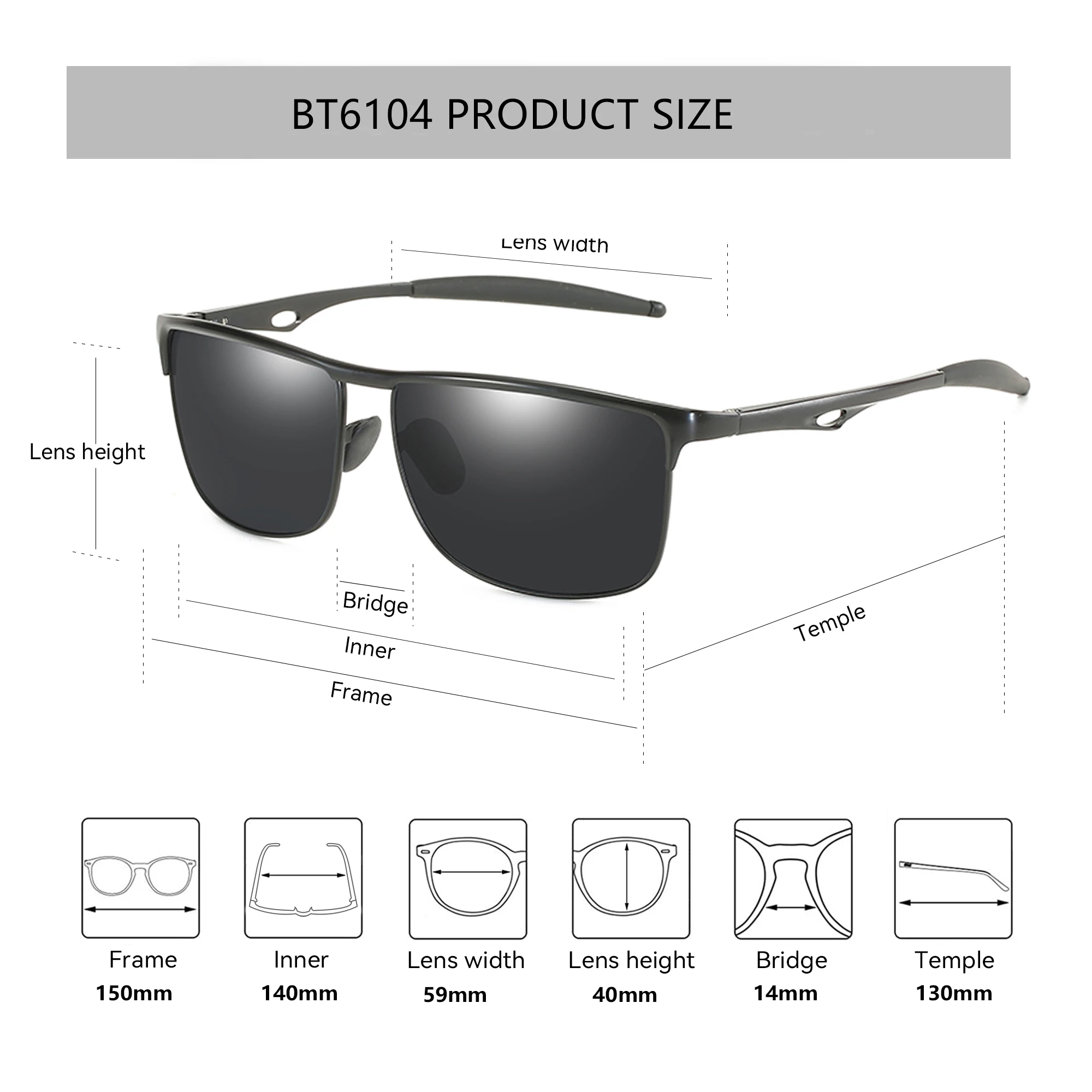 ZENOTTIC 2026/2025 Steampunk Sunglasses Round/Square Polarized Sun Glasses for Women Men Vintage UV400 Shades 430002