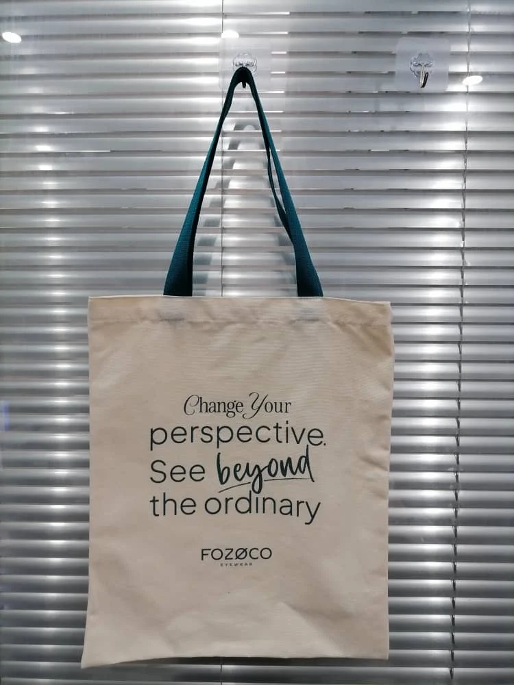 حقيبة يد نسائية قطنية عصرية حقيبة قماش محمولة #3