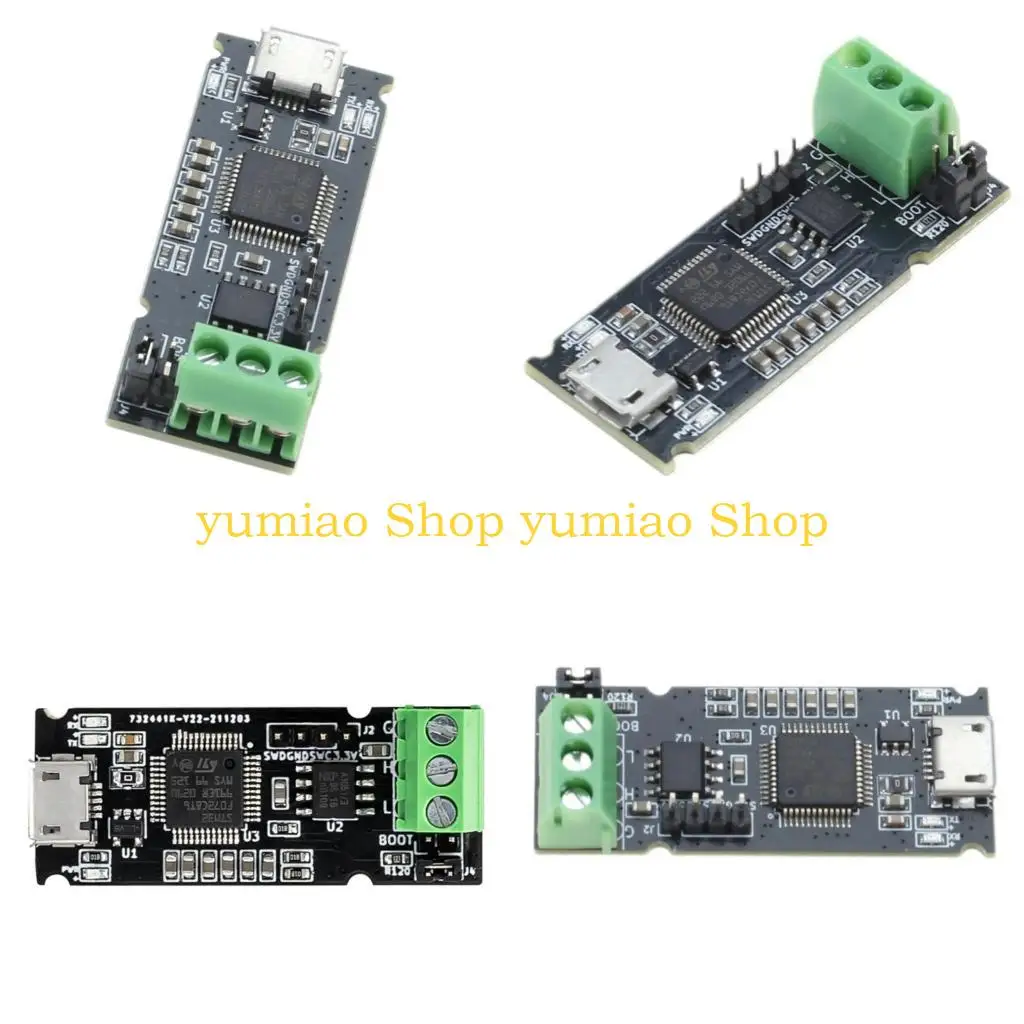 

587B USB -CAN MODULE CAN ANALANICE ANALANICE STM32F072C8T6 Изолированный модуль процессора