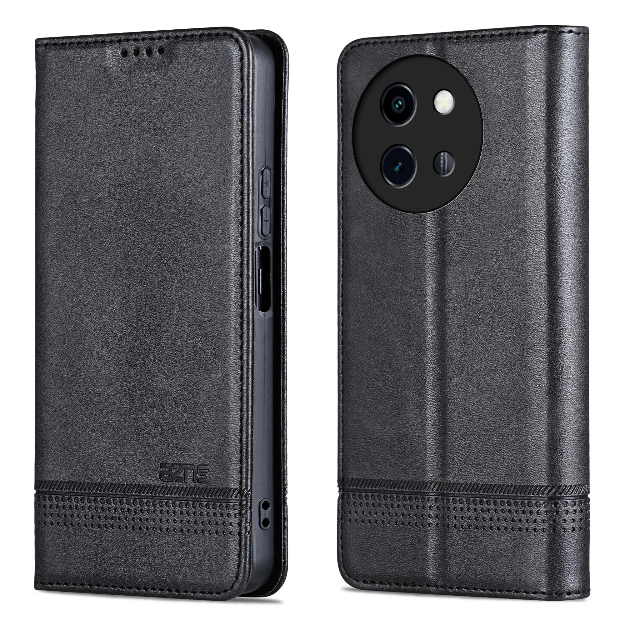 Flip leather Magnetic closed Cover For vivo Y200i V2354A Card slot wallet Fall prevention Phone Case For vivo Y200i Case 6.72