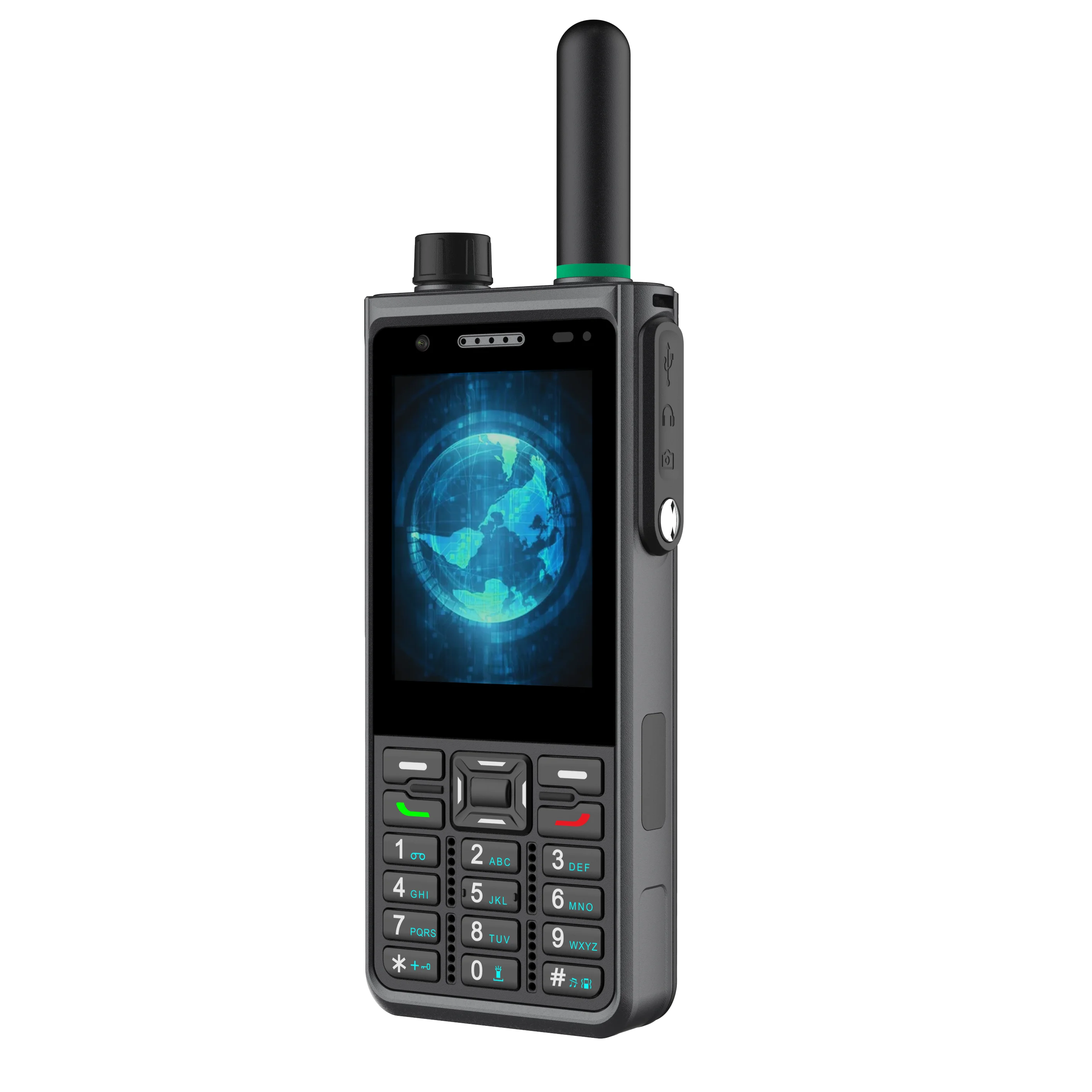 

Ручка питания DMR 5 Вт, двойной режим POC + DMR + UHF радио ZELLO Walkiefleet