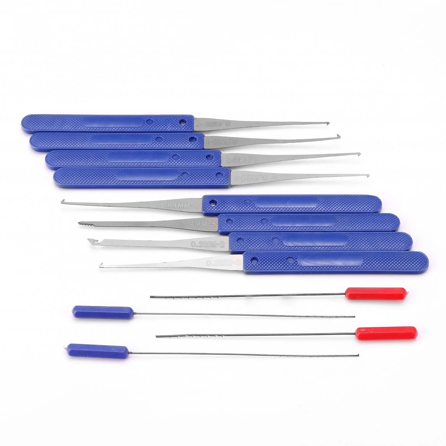 New 12 in 1 Locksmith Extractor Tools Kit Broken Key Remove Tool Set with Tension Wrench Tools for Family,Home Life Helper 2025