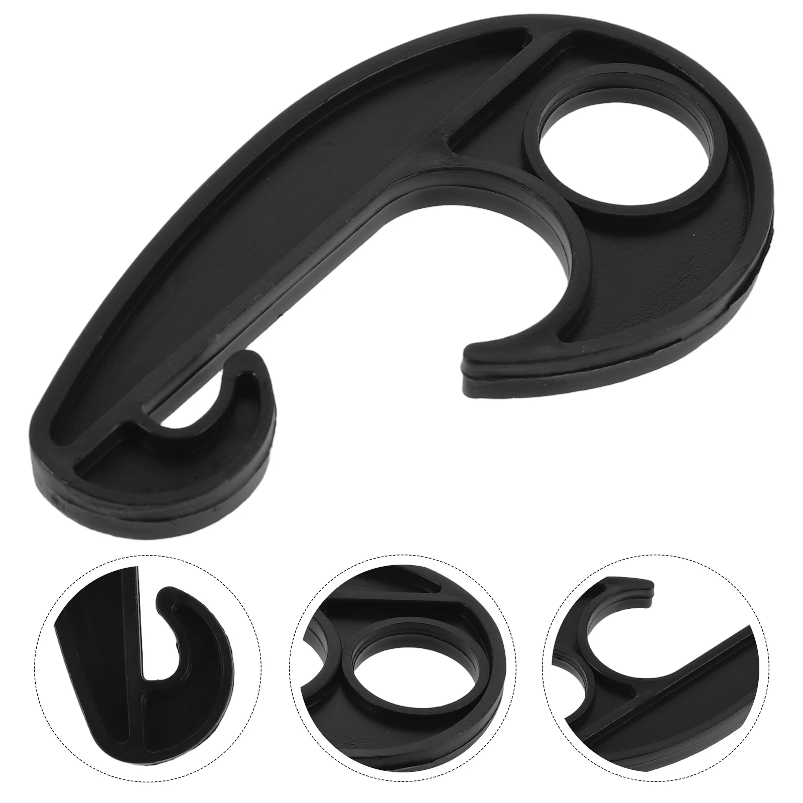 

20 Pcs Car Tarpaulin Hooks Plastic Wire Sunshade Tent Camping Windproof PVC Bungee Tarp Clips Hooks Outdoor Activities