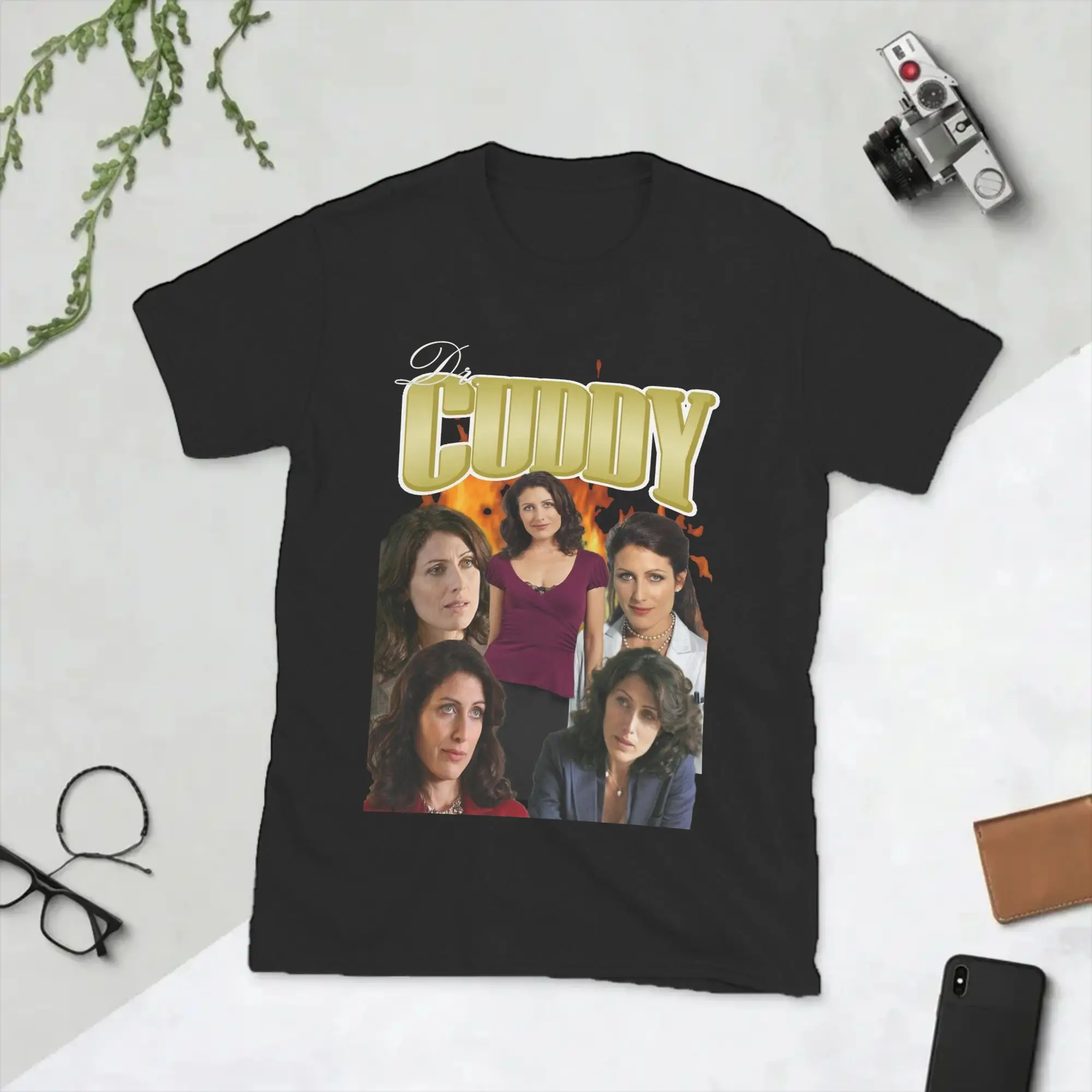 Funny Dr Cuddy House MD T-Shirts for Men Round Neck Cotton T Shirts  Short Sleeve Tee Shirt Gift Tops
