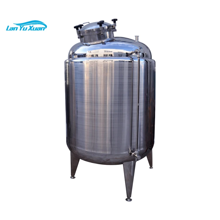 stainless steel oil glue honey wine storage tank 200 liter water storage tank 20000 liter stainless steel water tank