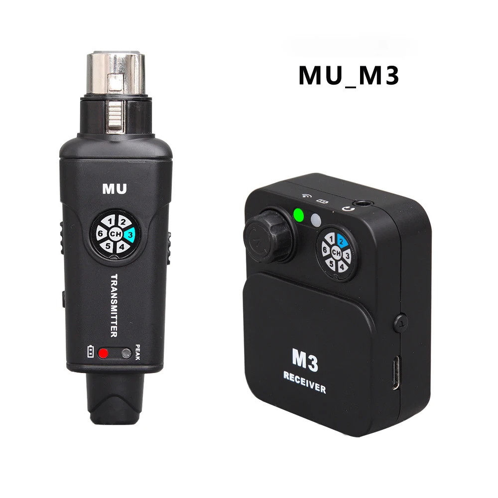 Système de surveillance intra-auriculaire sans fil Portable, casque de surveillance de scène, stéréo 2.4G, système IEM sans latence en temps réel