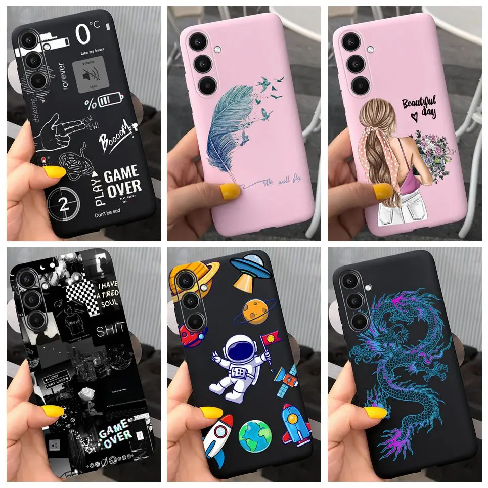 For Samsung M34 5G Case Cool Cartoon Animal Cover For Samsung GALAXY M34 M346B Fundas Coque TPU Soft Silicone Bumper Shell Etui