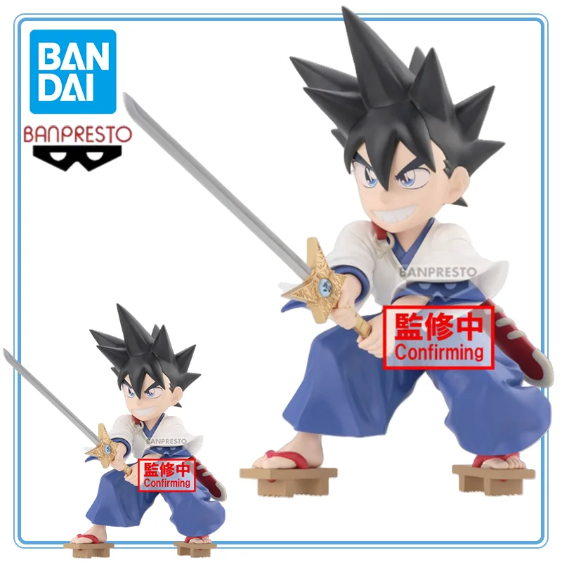 

BANDAI BANPRESTO Original Shin Samurai Den YAIBA Blade Figure Iron Blade Samurai!! Anime Cartoon Garage Kit Gifts Toys Model