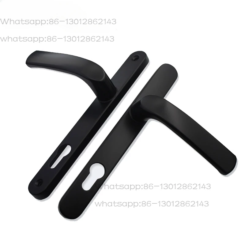 Alça de liga de alumínio para porta, preto e branco, 85mm, 92mm, centro, distância do furo 193mm, 115mm