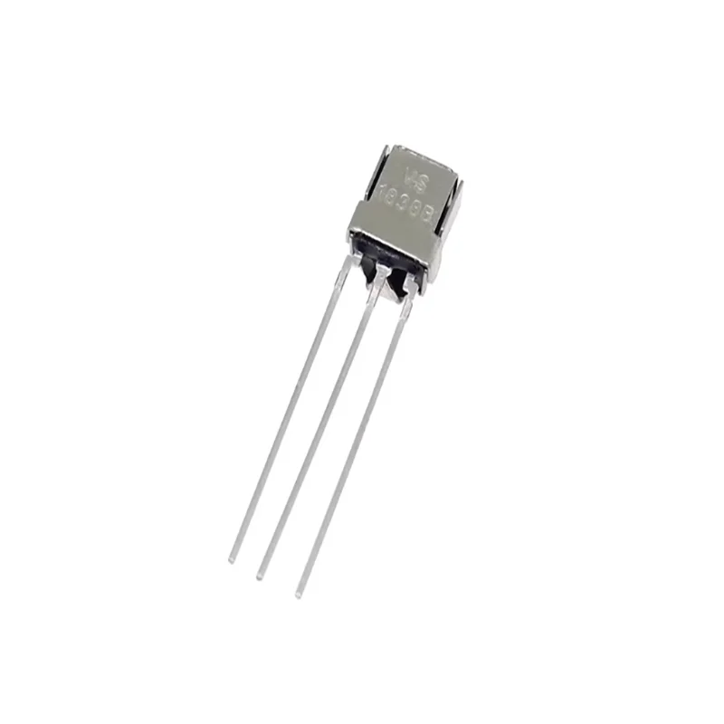10pcs VS1838B/HX1838 Universal Integrated Infrared Remote Control Receiver Head with Shielded Tube, 5V