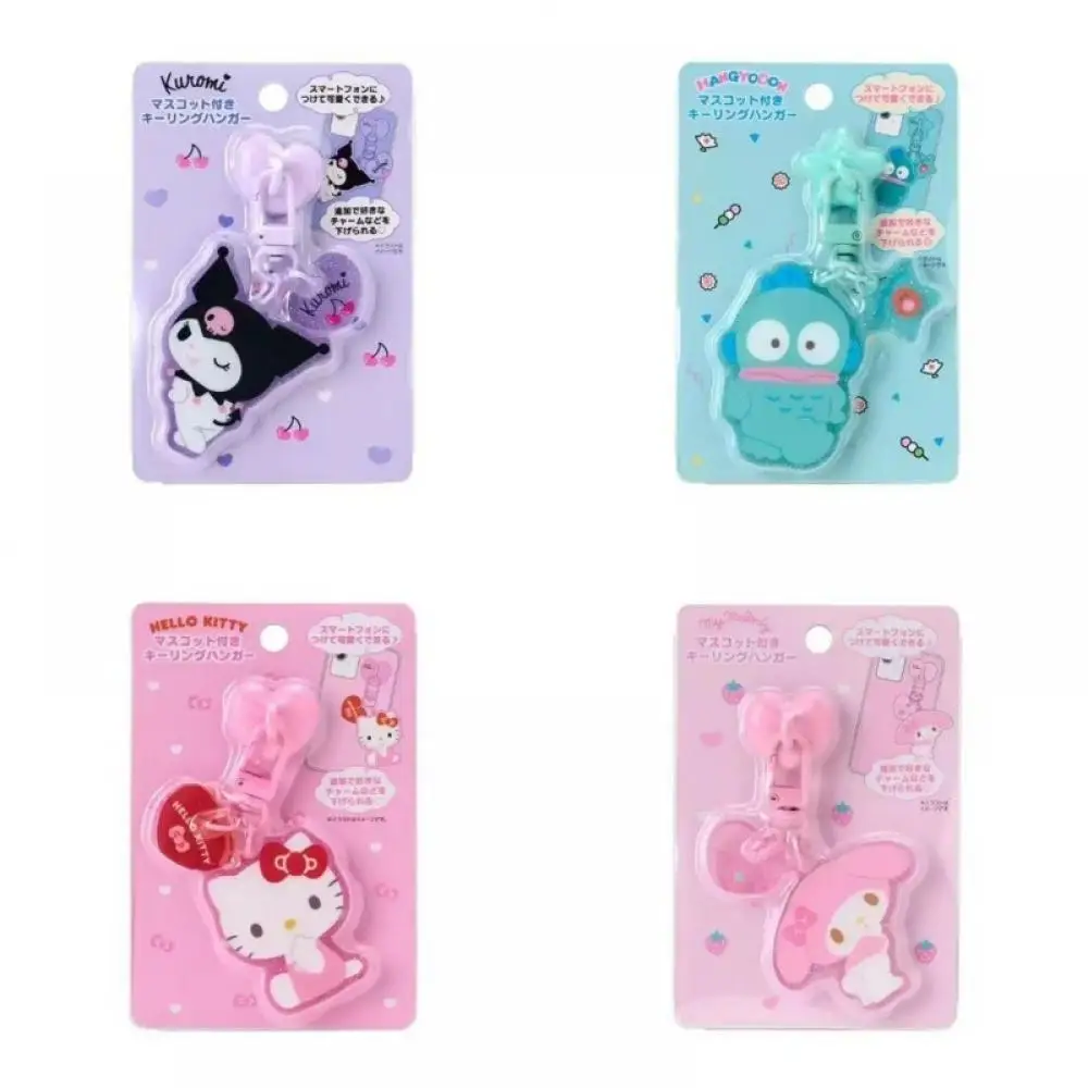Sanrio Hobby Kuromi Cinnamoroll การ์ตูน Self-Adhesive โทรศัพท์มือถือแหวนโทรศัพท์มือถือแขวนหัวเข็มขัดของขวัญวันเกิด