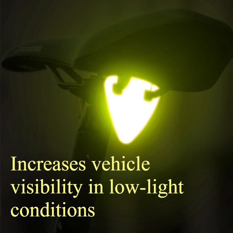 

Набор из 3 светоотражающих наклеек для велосипеда: предупреждающие стикеры для повышения видимости, светоотражатели для ночной езды, аксессуары для MTB и шоссейных велосипедов