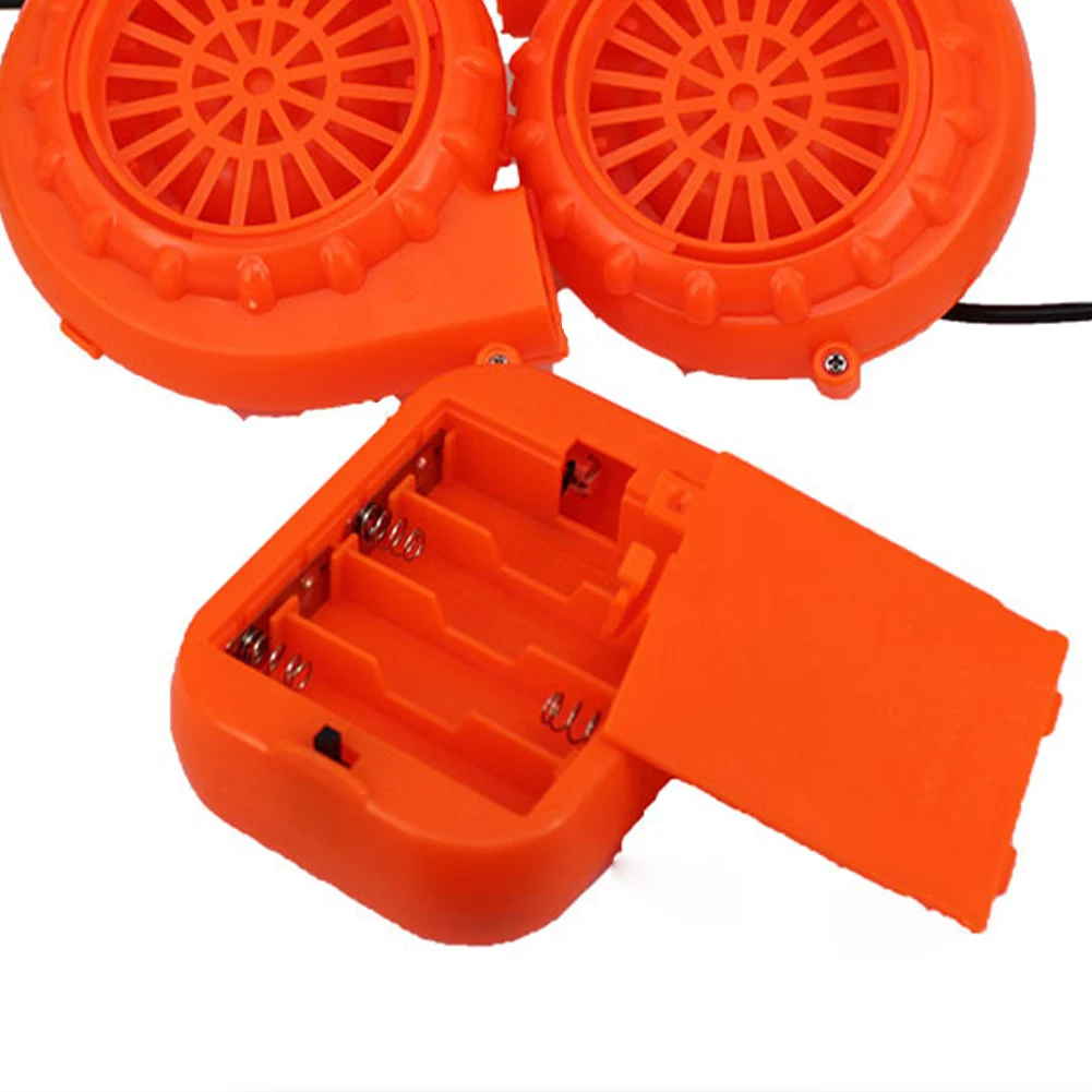Electric Inflatable Costume Blower Fan With Battery Case USB Air Blower Pump Large Air Volume for Inflatable Game Clothing Suits