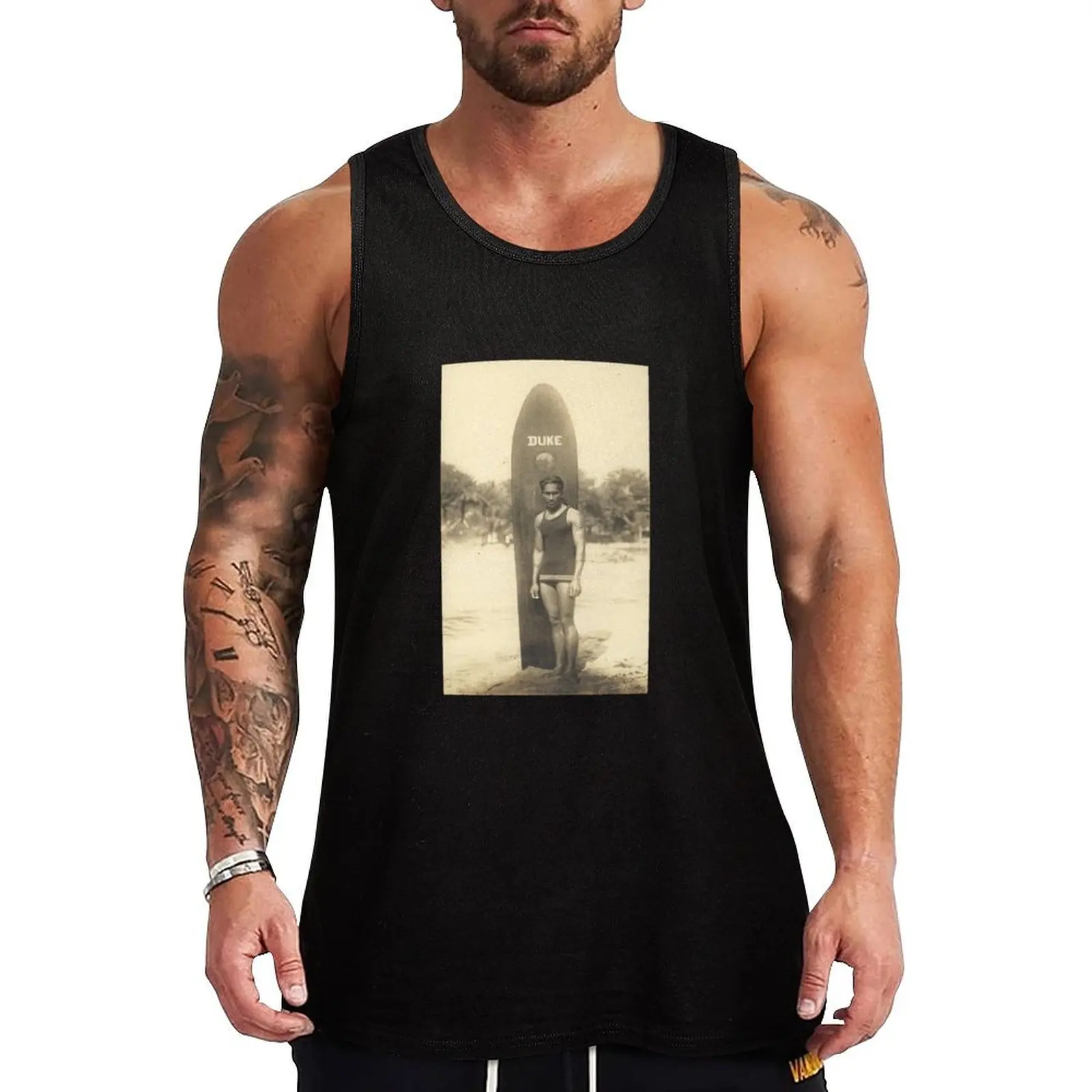 

Duke Kahanamoku T-Shirt Tank Top t shirt t shirt gym