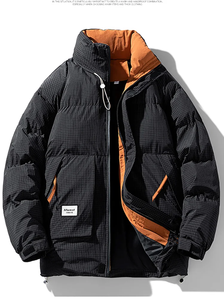 Men's Plus-size 9XL Winter Puffer Jacket Thick Warm Outdoor Snow Coat 8XL Padded Parkas Men Loose Overcoat Youth Bread Jackets