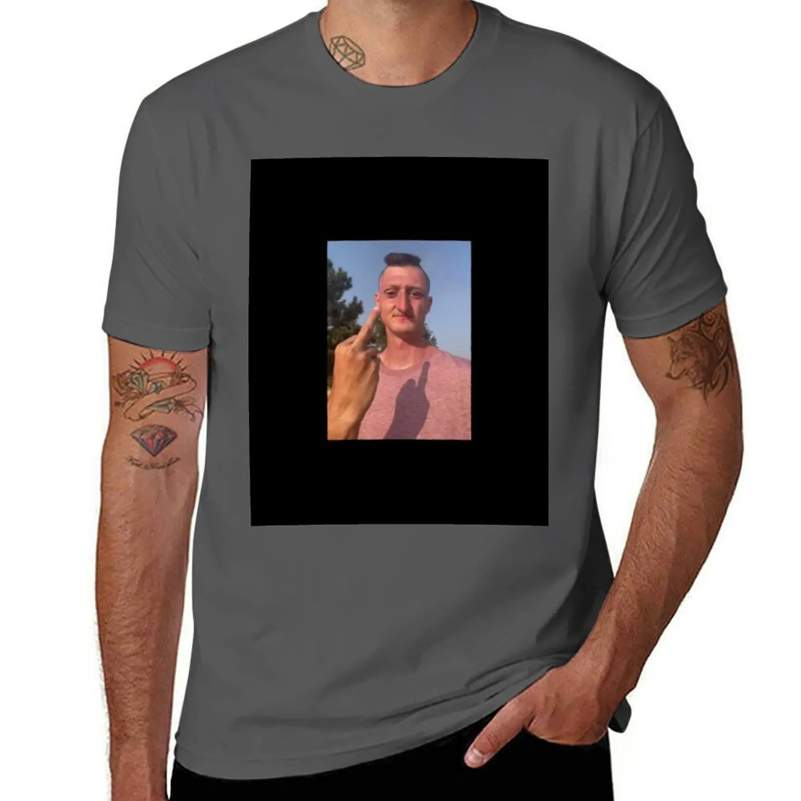 

Daniel Larson Angry T-Shirt printed t shirts for man man graphic t shirt funny t shirts man T-Shirt