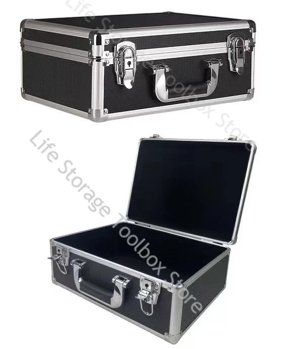 Grande Alumínio Tool Case Box Hardware Tool Storage Box Shockproof Toolbox Precision Instrument Organizer