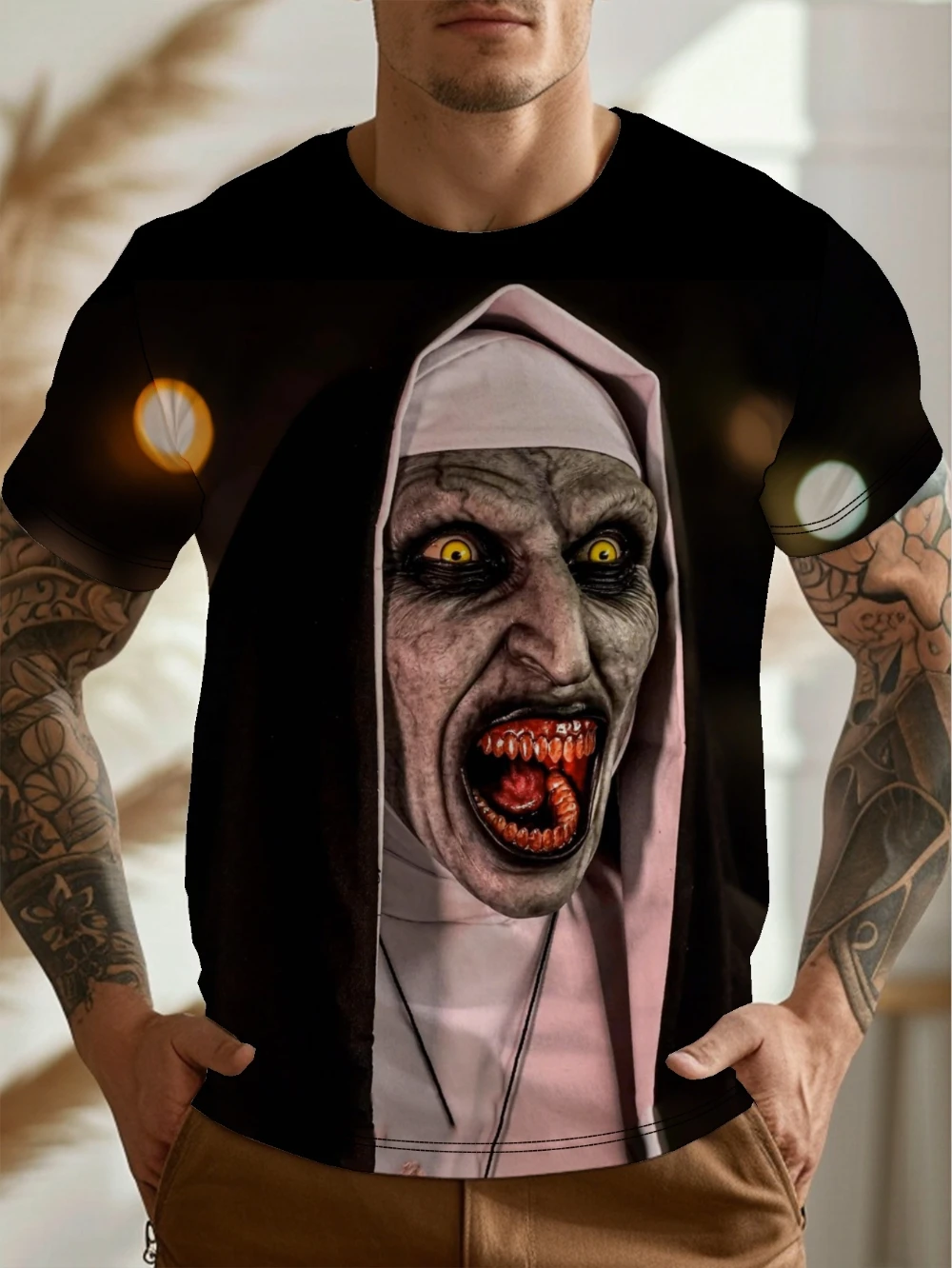 Men's Halloween Nun… - image