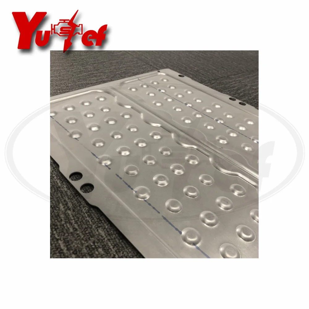 Stamping Process Aluminum Liquid Cold Plate For Cooling System OEM TR-CY031