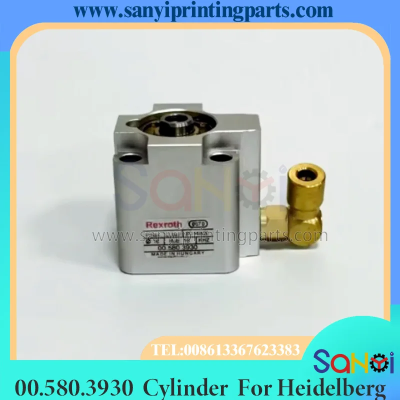 Heidelberg Pneumatic Cylinder 00.580.3930 for SM74 PM74 CD74 Printing Machine Spare Parts