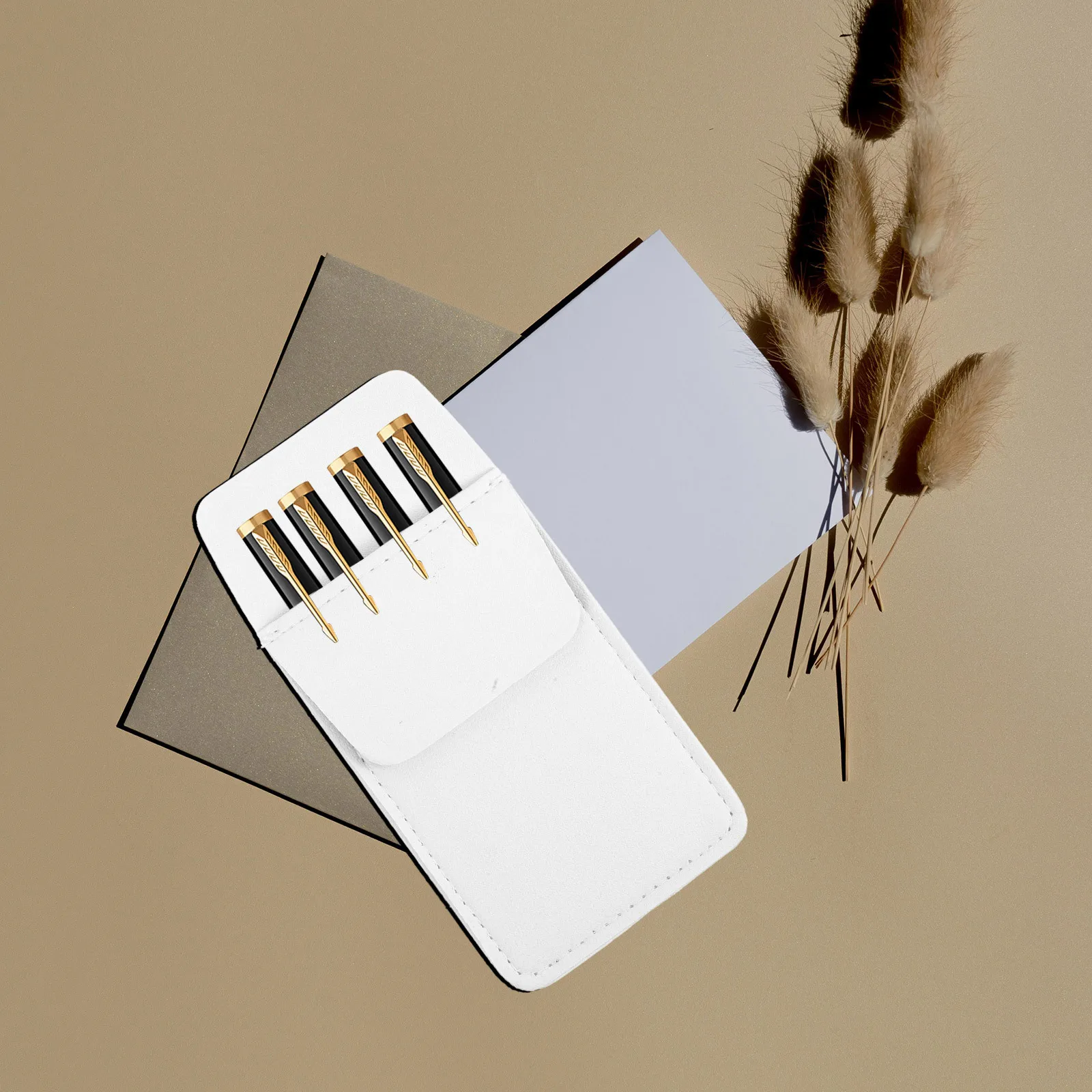 Stylish Pen Pocket Protector Sleeve Compact Pencil Storage Case Ideal for School Office Nurses Professionals On the Go Solution