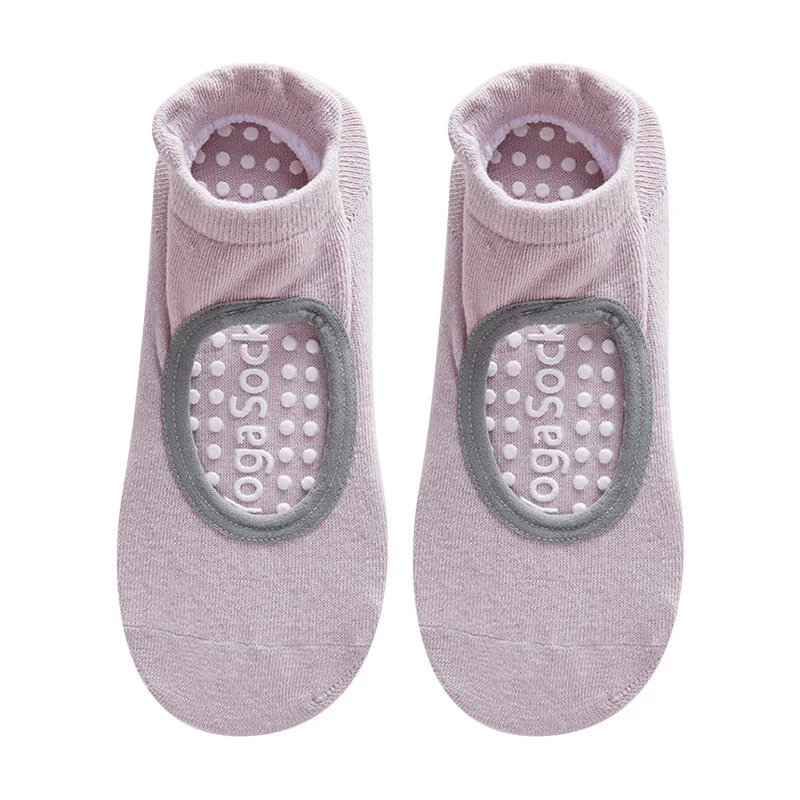 ถุงเท้ากีฬาในร่ม 1/8 คู่ สำหรับโยคะ พิลาทิส กันลื่น ทนทานต่อการสึกหรอ เหมาะสำหรับการออกกำลังกายบนพื้น เต้นรำ ซับแรงกระแทก ผลิตจากผ้าฝ้ายแท้