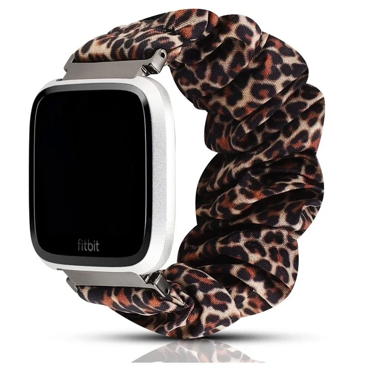 Correa elástica para reloj Fitbit Versa, Correa Scrunchie para Fitbit Versa 2, Fitbit Versa Lite