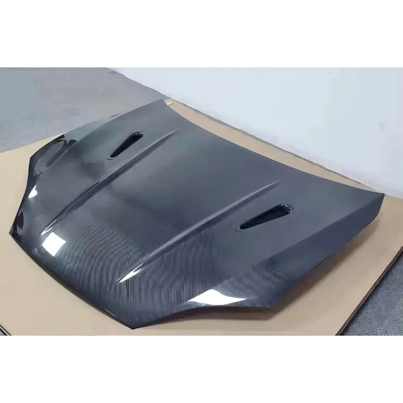 High Quality Lightweight Carbon Fiber Front Hood Exterior Replacement Tuning Sport for Model S 2014-2023