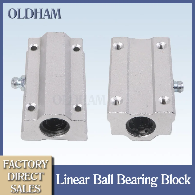 

4pcs Linear Ball Bearing Block SC8UU SCS6UU SCS12UU SCS8LUU Long Type Linear Ball Bearing Block CNC Router 3D printer parts