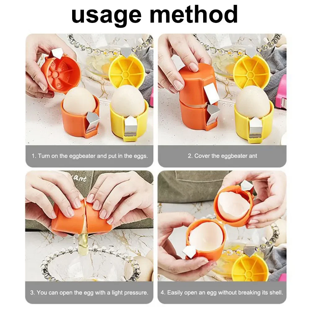 

Egg Shell Opener Cube Egg Seperator Egg Cracker Egg Shell Breaker Kitchen Gadgets Tools For Cooking Camping