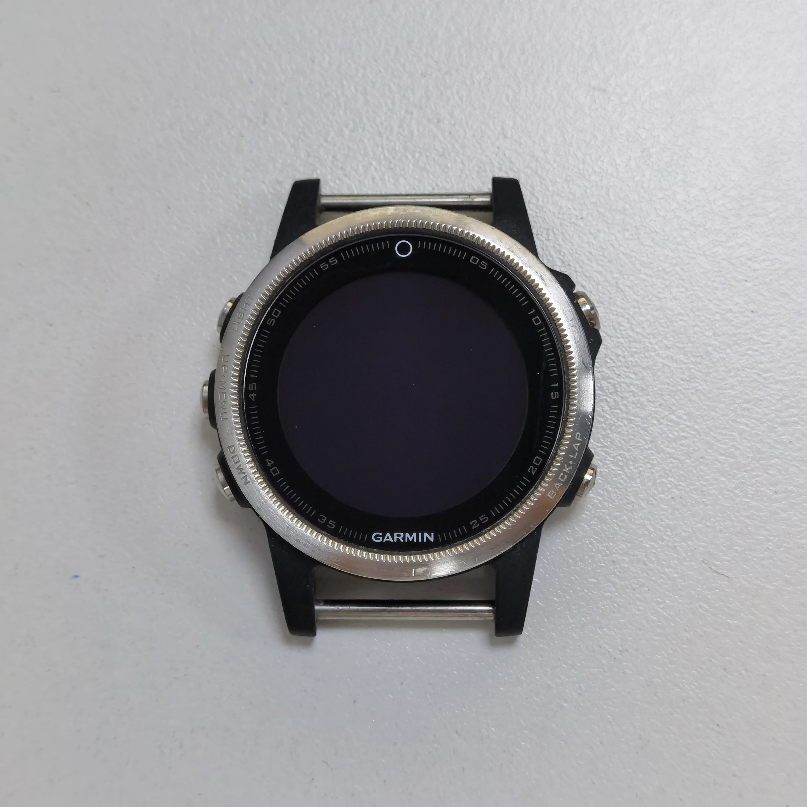 Tela de exibição para Garmin Fenix 5S, tela LCD com botão, peças de reposição, reparo da caixa frontal