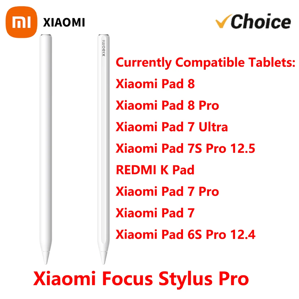 Original Xiaomi Focus Pen Pro Magnetic Stylus Pen Low Latency Pressure Sensitive Active Pencil For Xiaomi Tablet