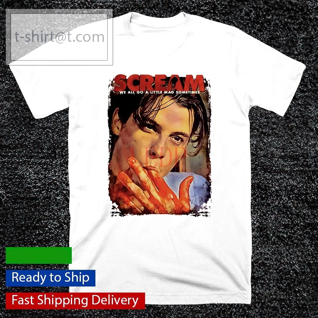 Scream Movie T shirt. Billy LoomisSkeet Ulrich