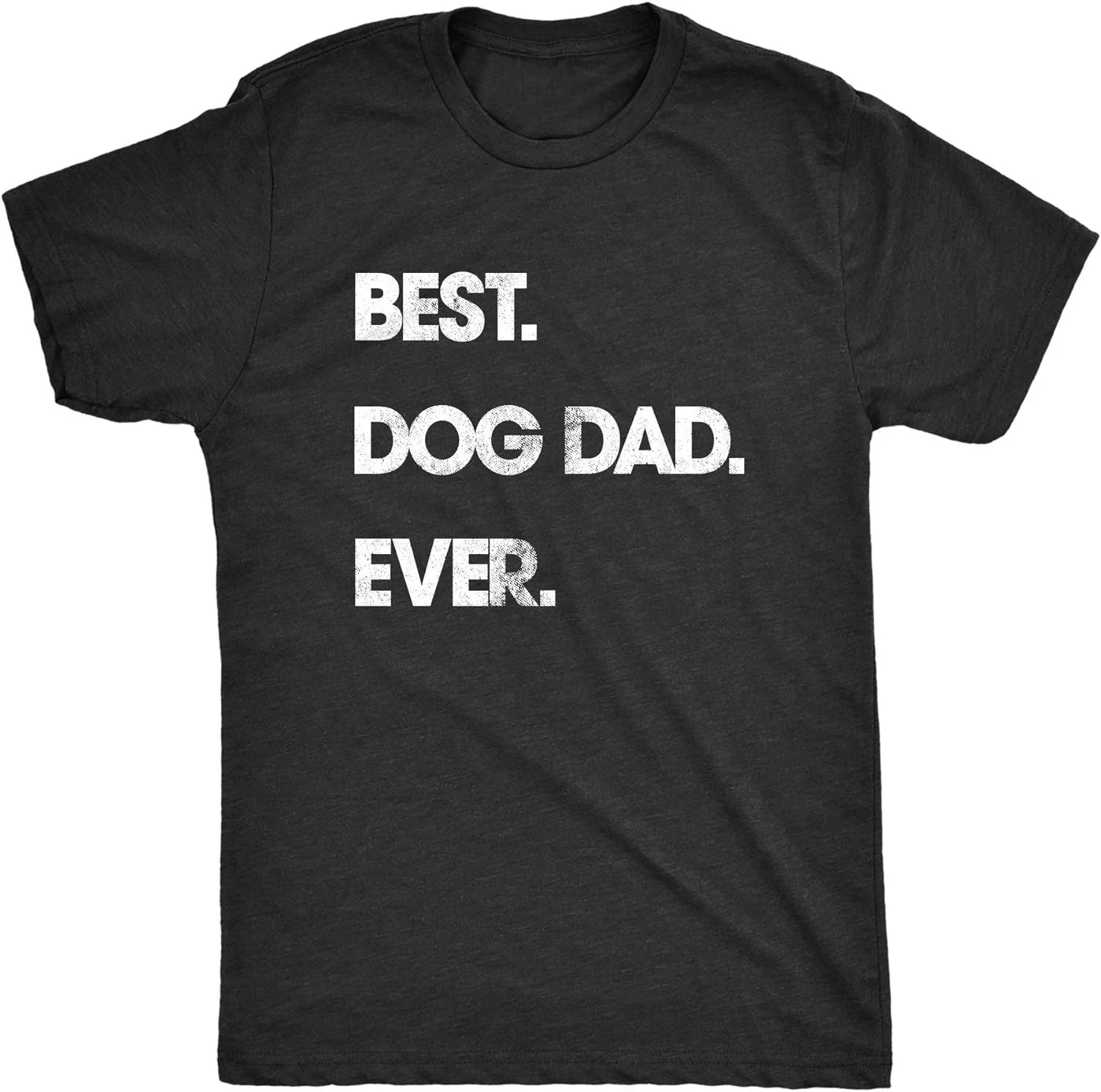 

Funny Fathers Day Hilarious Graphic Puppy Tee Guy Mens Best Dog Dad Ever T Shirt