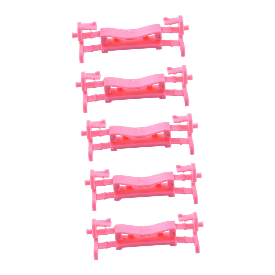 10Pcs Roof Moulding Drip Rail Clips 7403A289 7403A143 Fit for Mitsubishi Lancer EVO Outlander EX SPORT 2011 2012 Pink Plastic