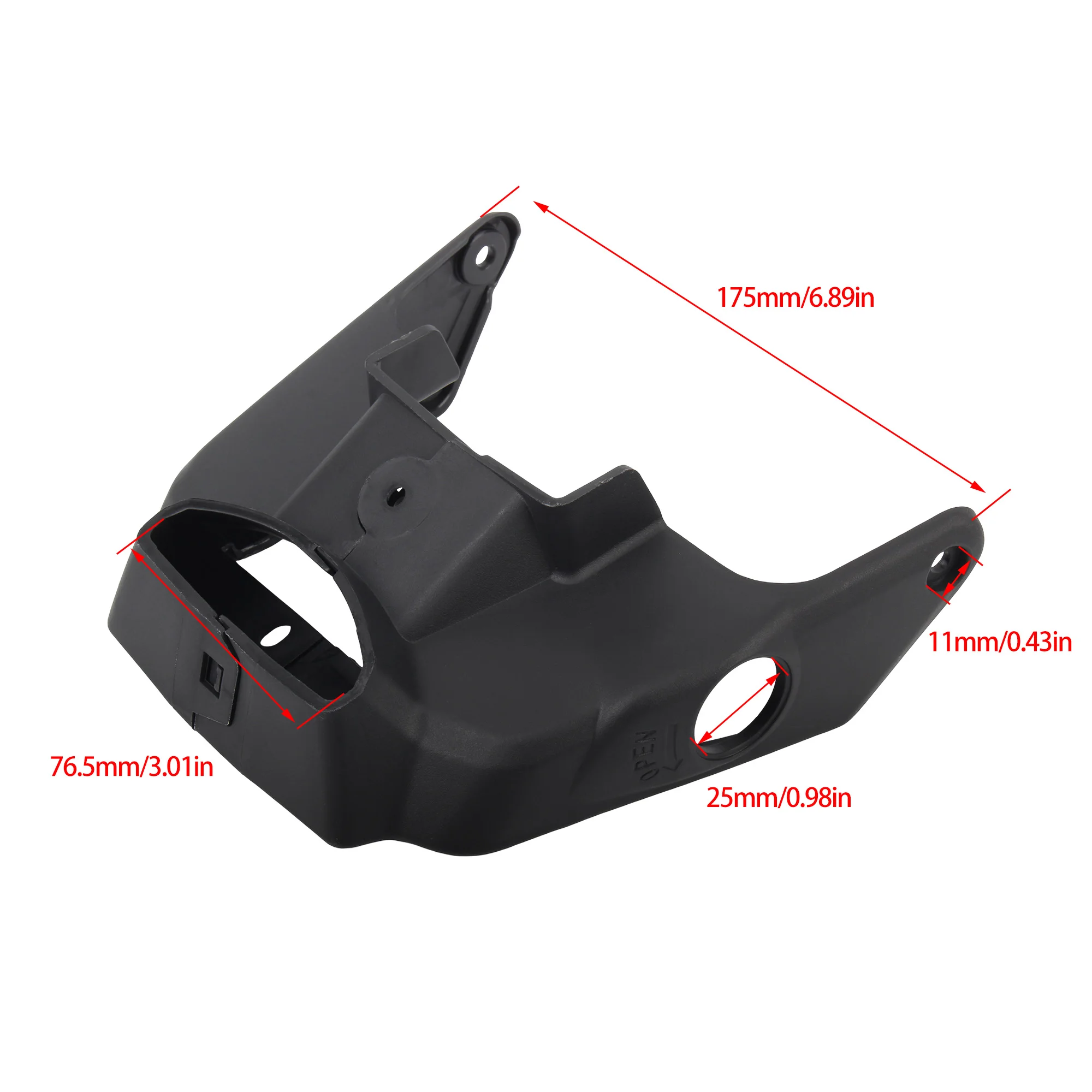

Motorcycle Battery Cover Key Door Shell Cover Carbon Fiber For Sur-Ron Light Bee S X Electric Bike Moped Shell Modified Parts