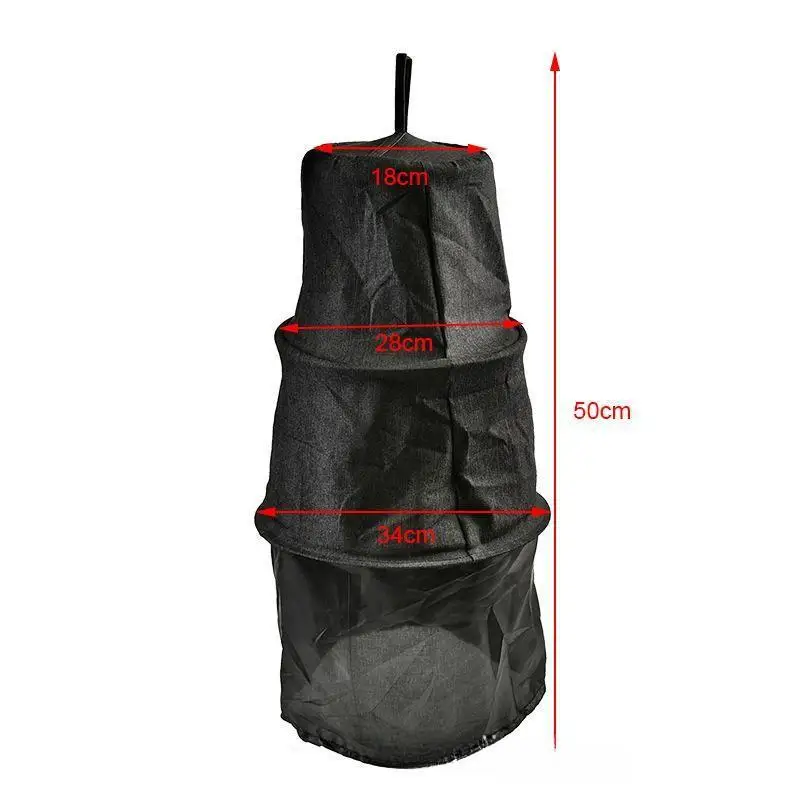 Bee Swarm Cage Nylon Waterproof Hanging Loop Breathable Outdoor Beekeeping Honeycomb Cover Bag Bee Catcher Garden Beekeeper-Tool
